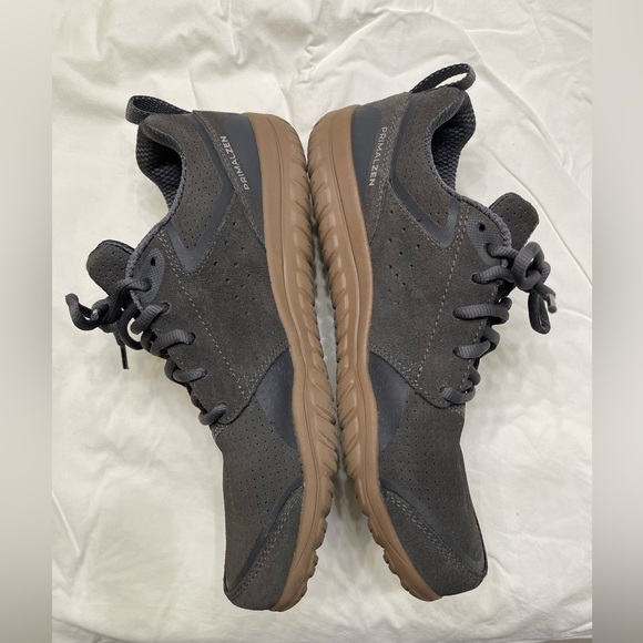 LEMS PRIMAL ZEN SUEDE GRAPHITE dark grey MENS 10 zero drop shoes wide toe box - Picture 4 of 10